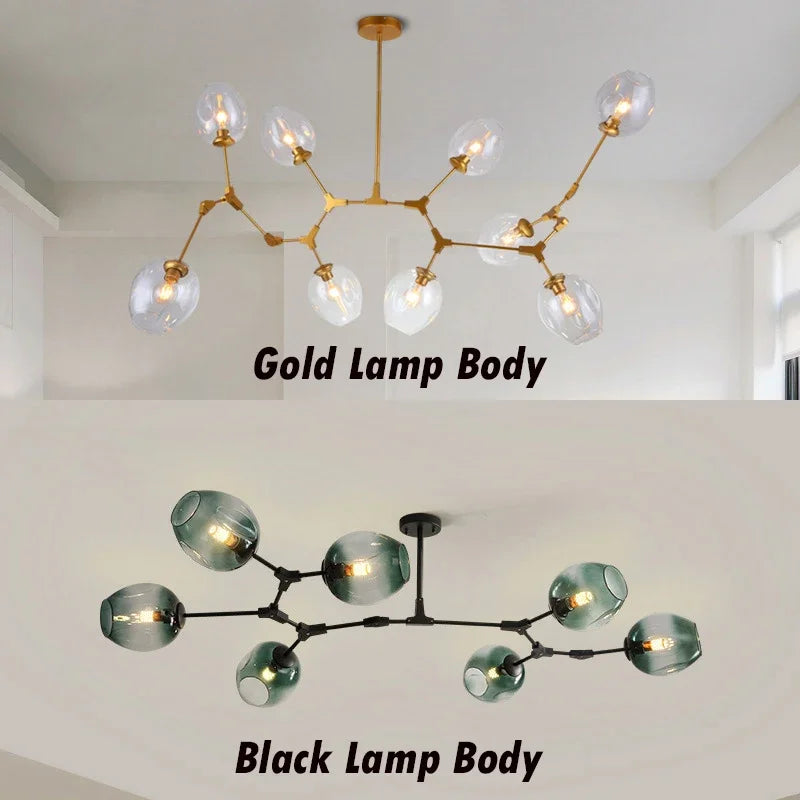 Modern Branch Pendant LED Ceiling Chandelier