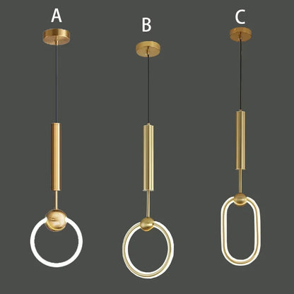 Minimalist Pendant Lamp Nordic Bedroom Bedside Hanging Light