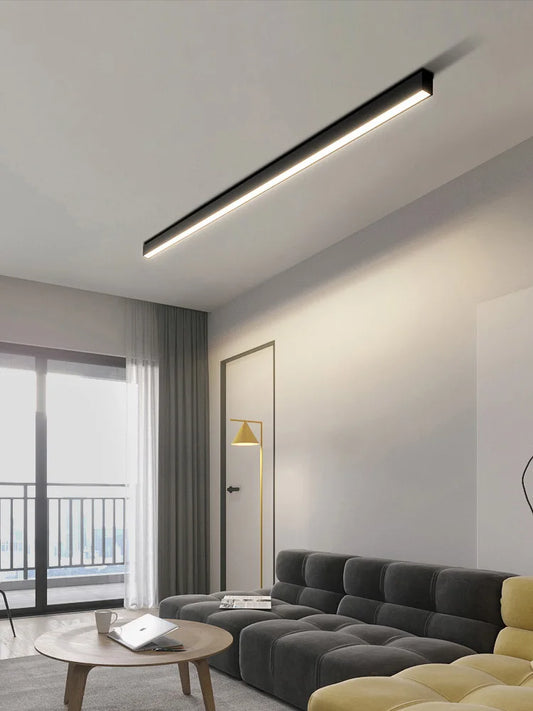 Modern Long Strip Ceiling Light for Kitchens and Hallways