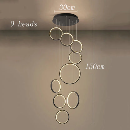 Modern LED Pendant Chandelier for Dining Rooms