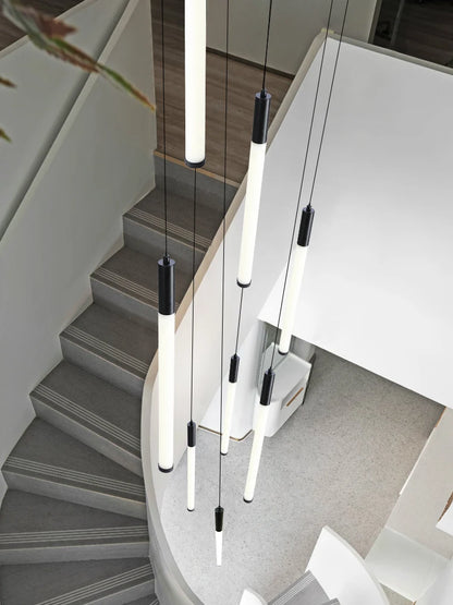 Modern Staircase Pendant Chandelier for High Ceilings