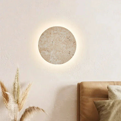 Natural Cave Stone LED Wall Sconce for Modern Homes