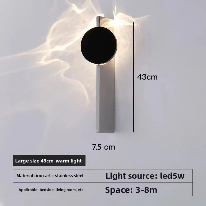 Modern Corrugated LED Wall Lamp for Ambient Lighting