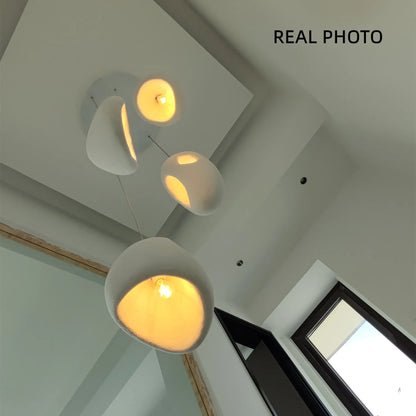 Wabi Sabi Pendant Chandelier for Staircase Lighting