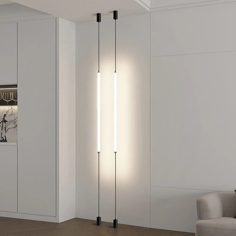 Modern LED Floor Lamp – Sleek Black Acrylic Light for Living Room & Bedroom